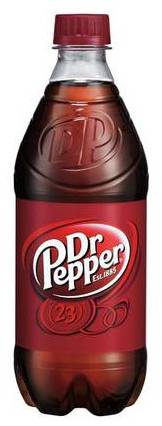 Dr Pepper Soda 23 1L Bottle