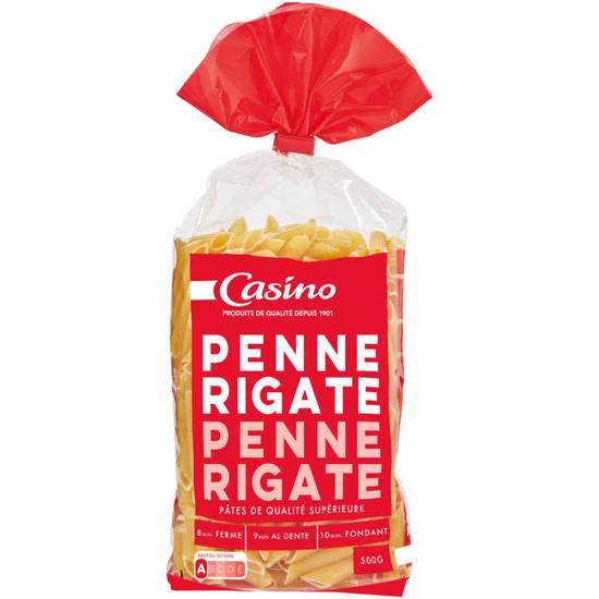 CASINO - Pâtes - Penne rigate  - 500g