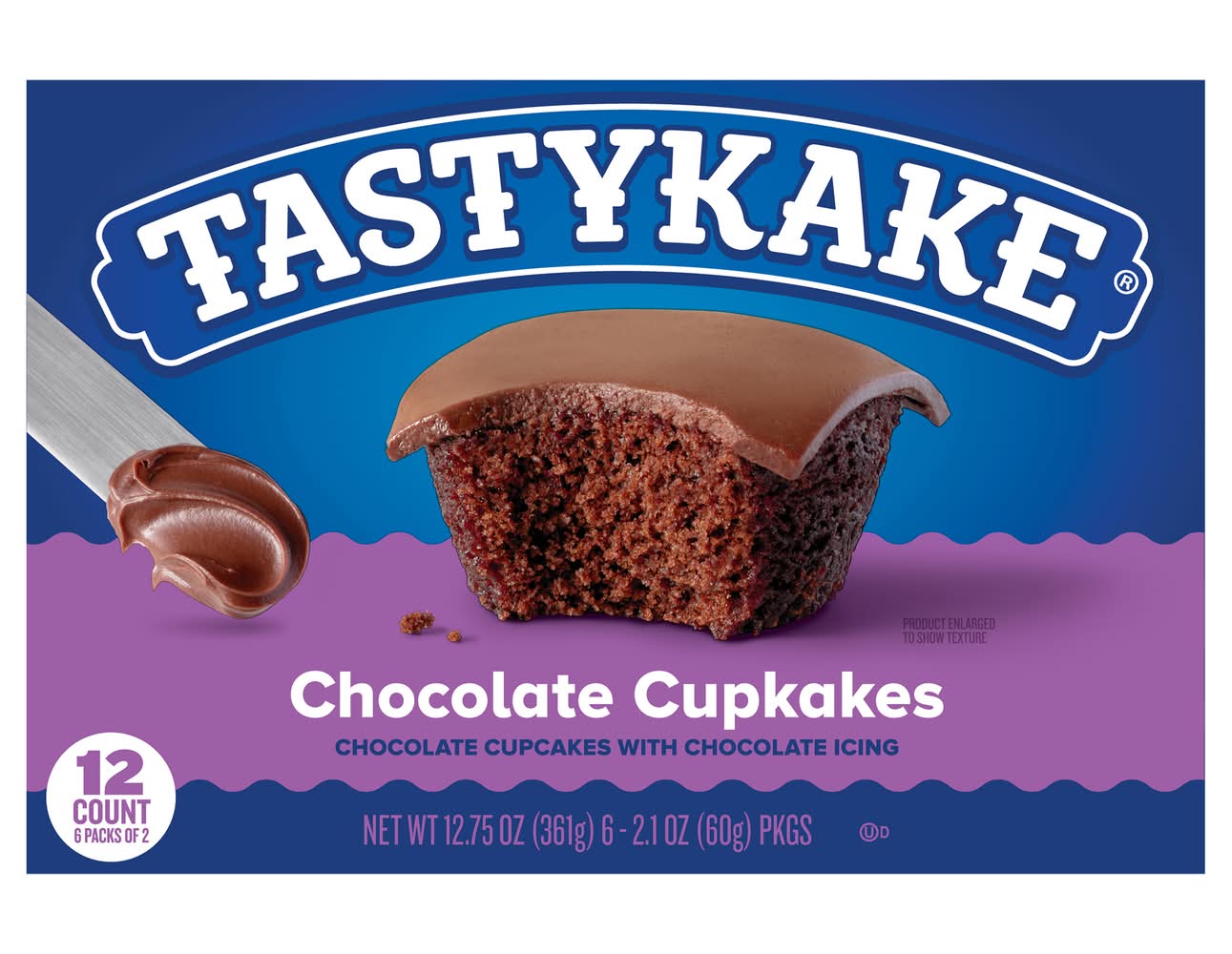 Tastykake Chocolate Cupcakes (12.8 oz, 6 ct)