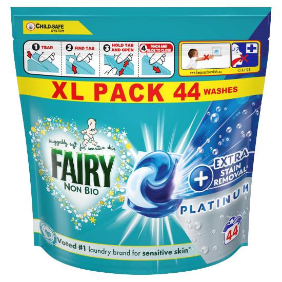 Fairy Non Bio Pods Washing Capsules 44 Washes