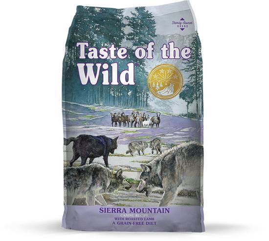 Taste of the Wild Sierra Mountain Recipe With Lamb (5 lbs)