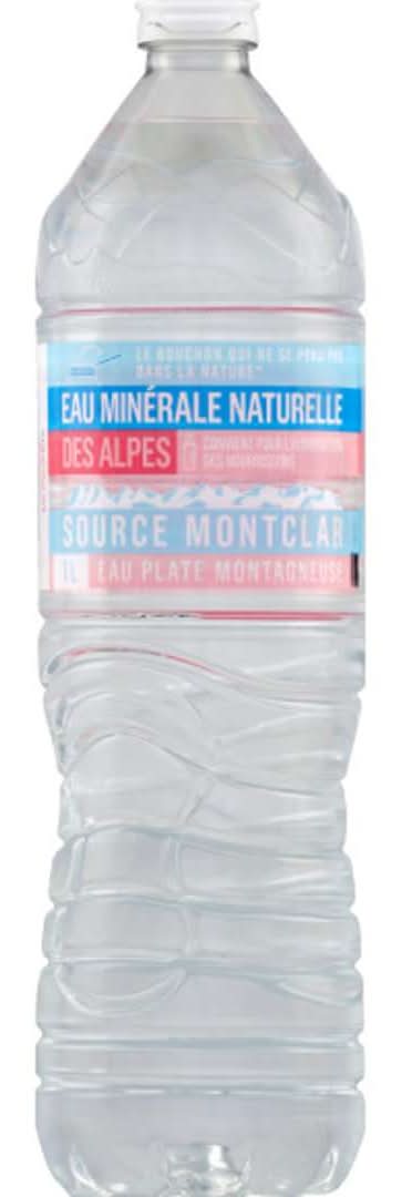 Monoprix - Eau minérale des alpes source montclar (1L)
