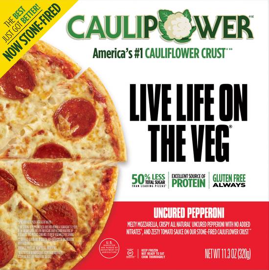 Caulipower Cauliflower Crust Uncured Pepperoni Pizza (11.6 oz)