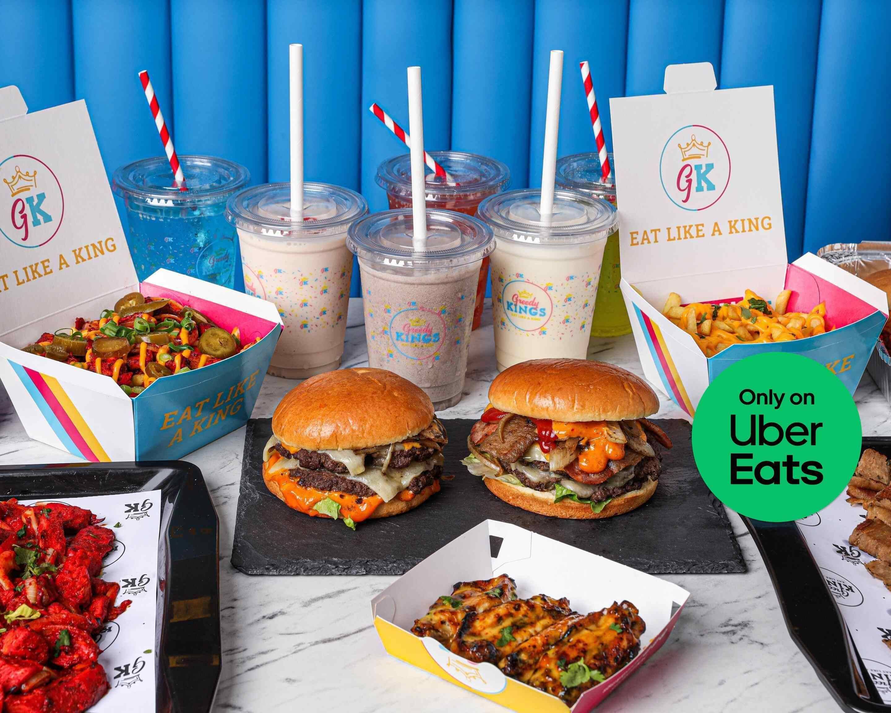 Greedy Kings Menu - Takeaway in London | Delivery menu & prices | Uber Eats