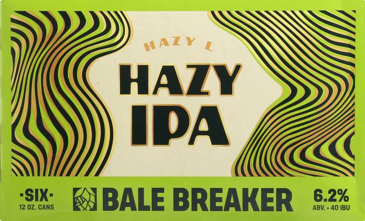 Bale Breaker Domestic Hazy Ipa Beer (6 ct, 12 oz)