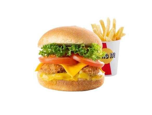 Sweet Louisiana Sándwich + Papas Fritas