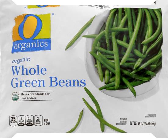 O Organics Organic Whole Green Bean (16 oz)