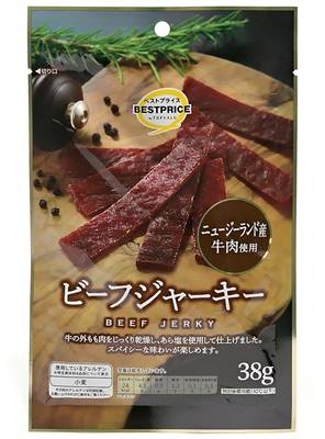 トップバリュ ベストプライス ビーフジャーキー (38g)