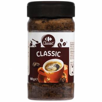 Café Soluble Natural Carrefour 100 g.