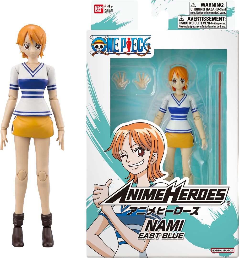 Bandai - Anime Heroes One Piece - Nami 6.5" Figure