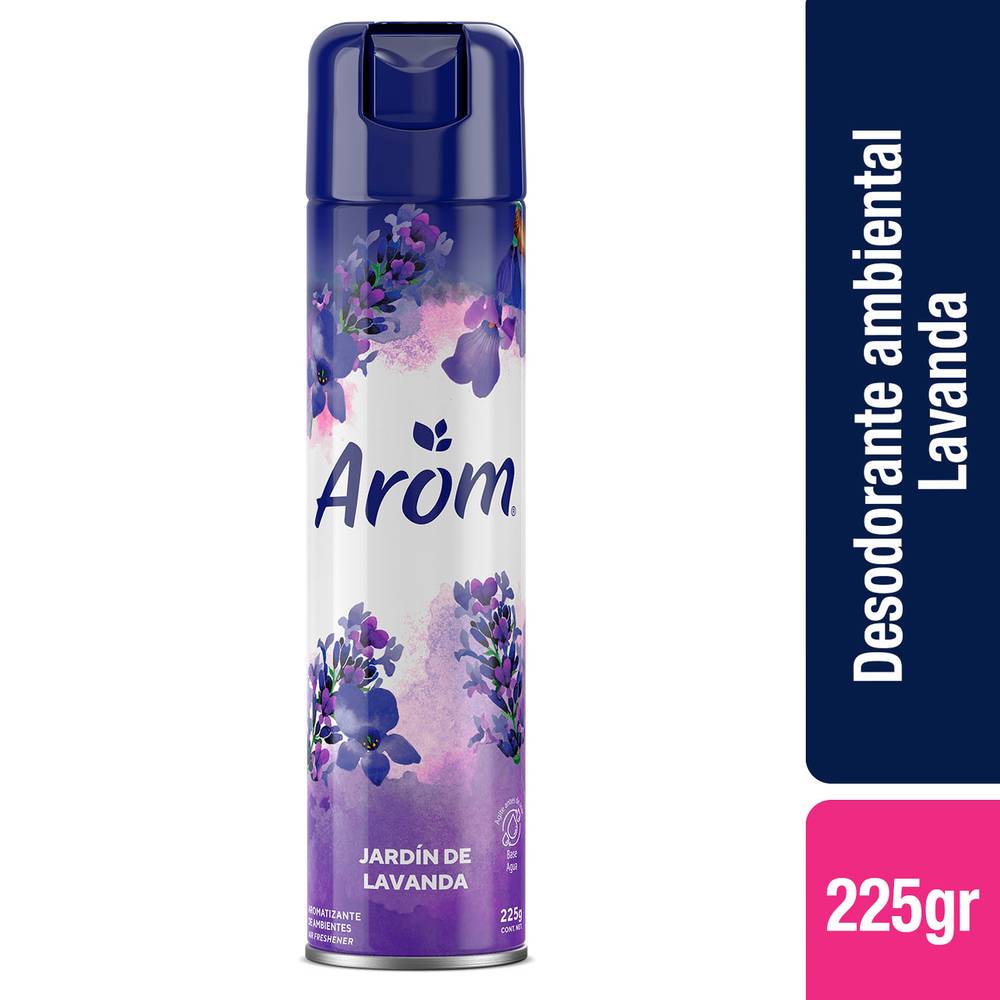 Arom desodorante ambiental jardín de lavanda (lata 225 g)