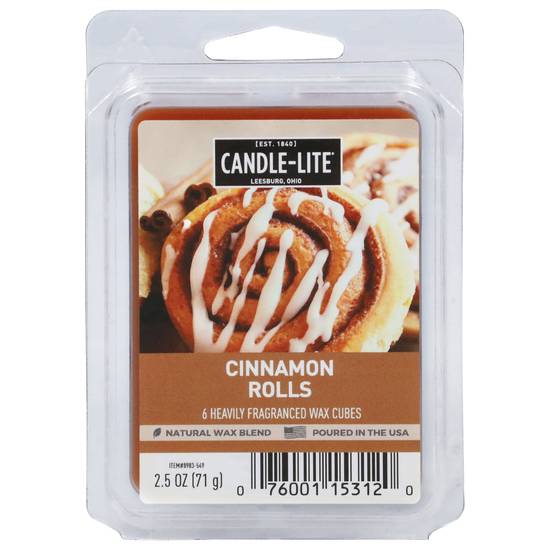 Candle-Lite Cinnamon Rolls Wax Cubes (6 ct)