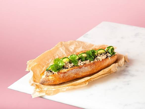 Korean BBQ Chicken Baguette