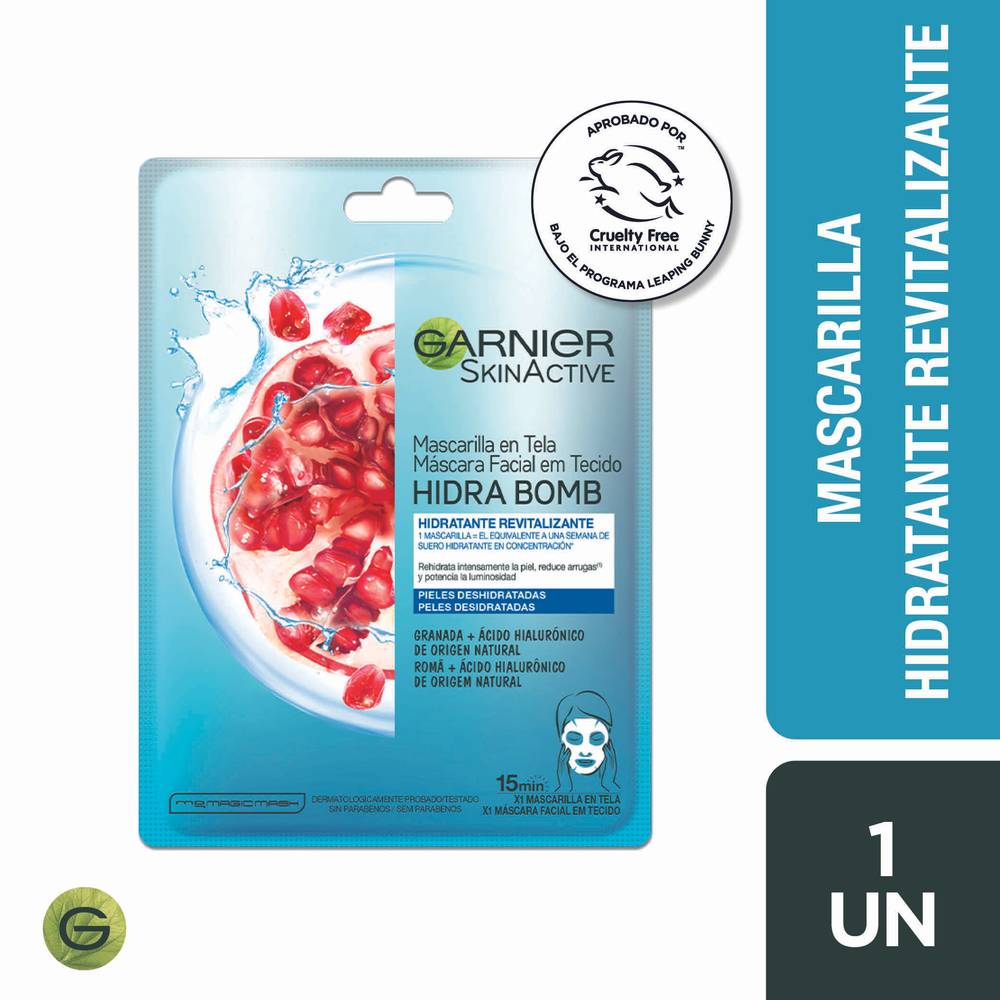 Mascarilla Facial Hydra Bomb GARNIER SKIN