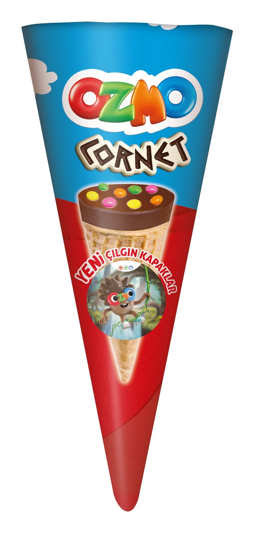 Ozmo · Cornet de chocolate y avellanas