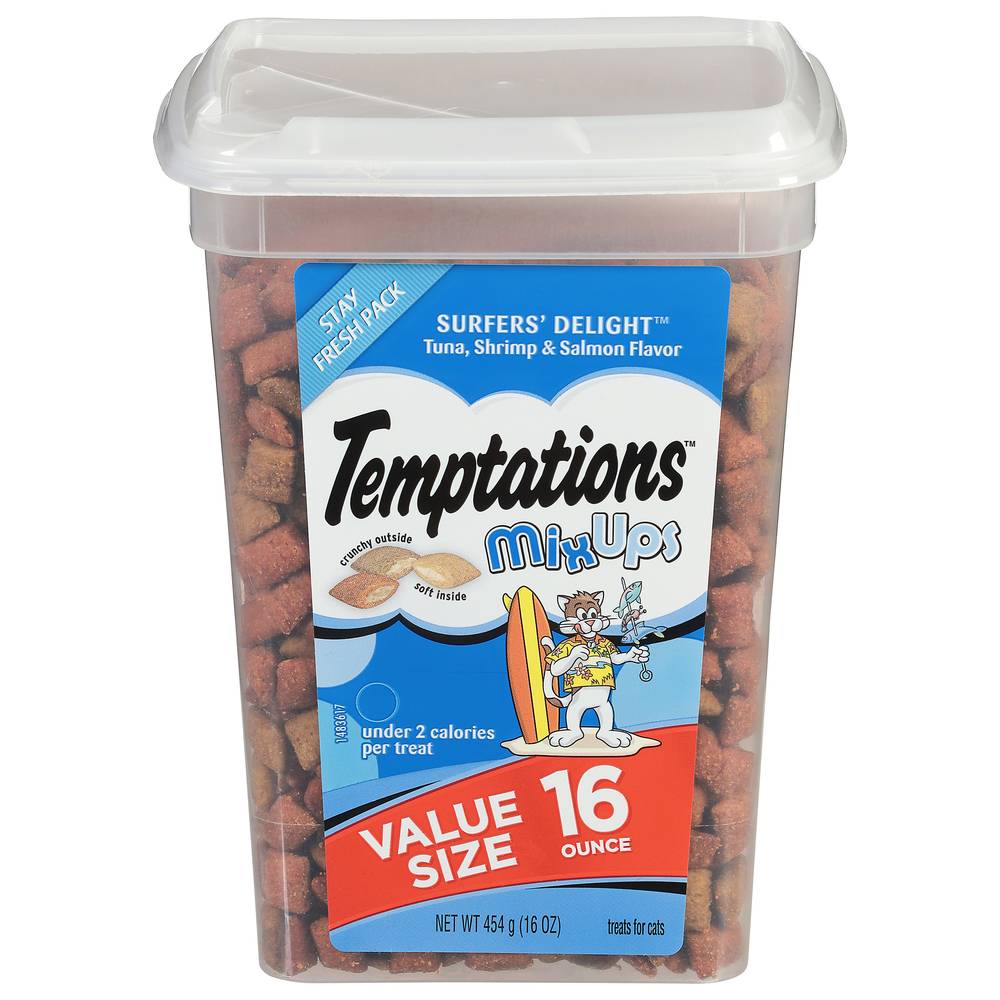 Temptations Surfers' Delight Mix Up Cat Treats (16 oz)