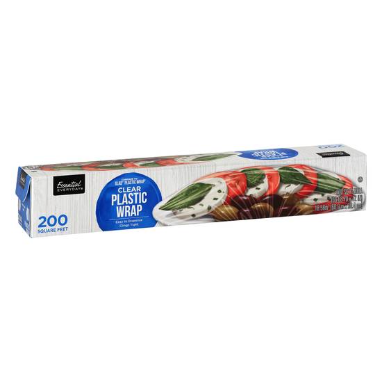 Essential Everyday Clear 200 Square Feet Plastic Wrap