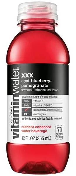 Vitamin Water XXX Acai Blueberry Pomogranate (32 Fl oz)