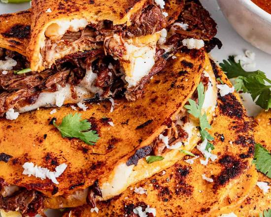 10 Cheesy Birria Tacos