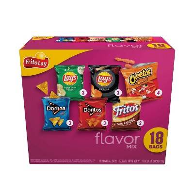 Frito-Lay Variety Pack Flavor Mix - 18ct