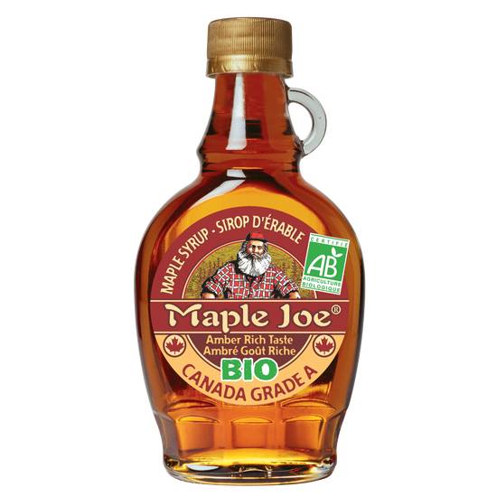 Maple Joe - Sirop d'erable bio du canada liquide
