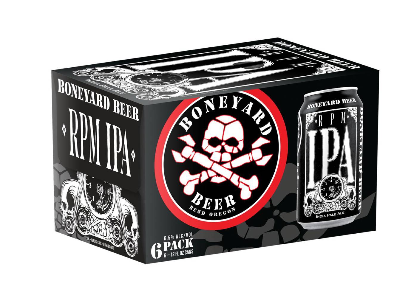 Boneyard Beer Rpm India Pale Ale Beer (6 x 12 fl oz)