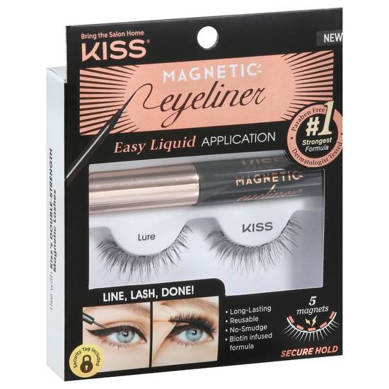 Kiss Magnetic Lure Eyeliner & Lash Kit