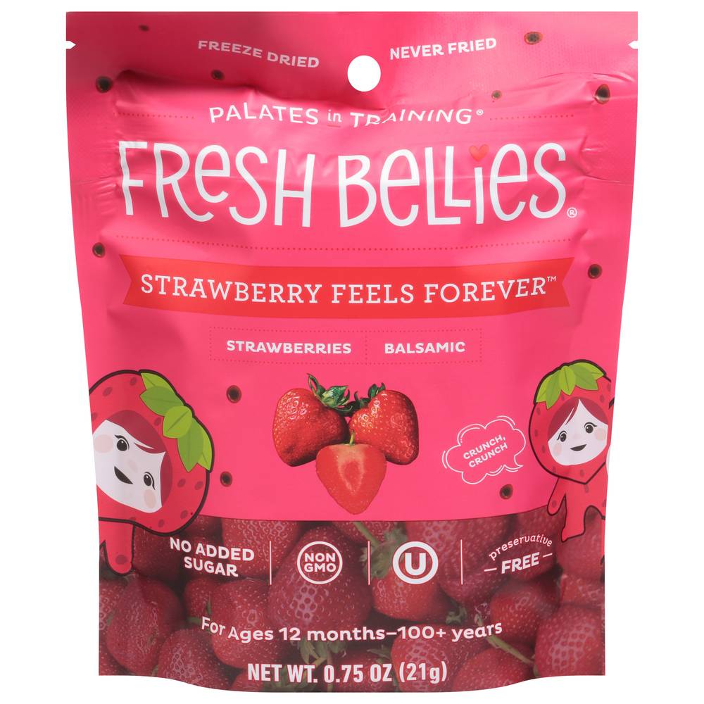 Fresh Bellies Strawberries Balsamic Snack 12 Months