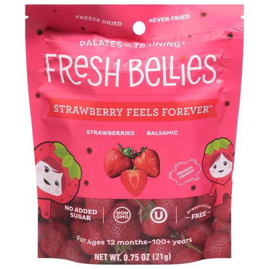 Fresh Bellies Strawberries Balsamic Snack 12 Months