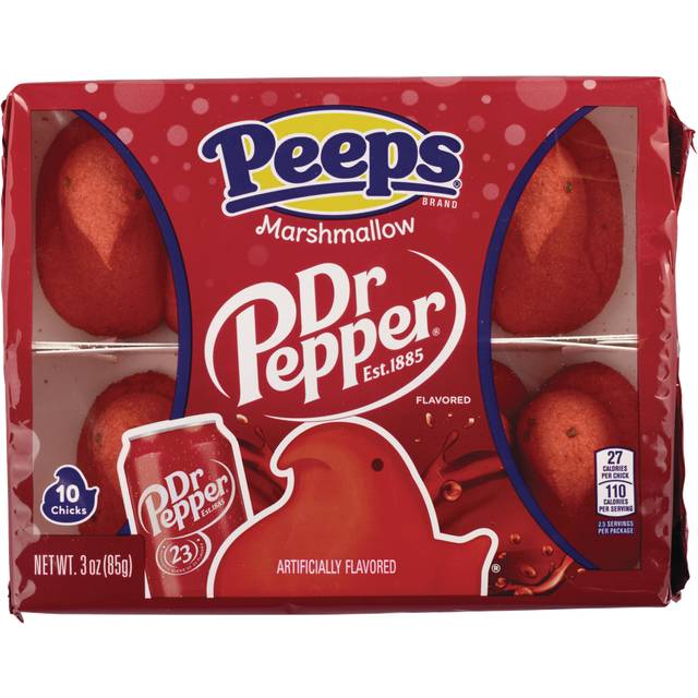 Peeps Dr Pepper Marshmallow Chicks (10 ct)