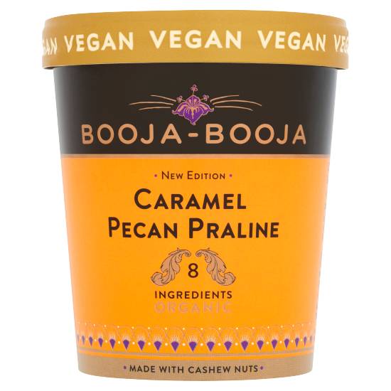 Booja-Booja New Edition Caramel Pecan Praline Ice Cream