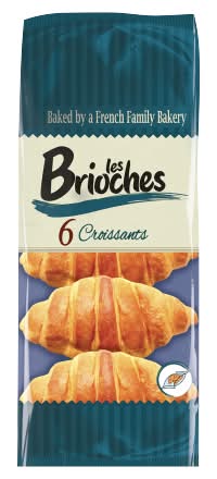 Les Brioches Croissants (6 pack)