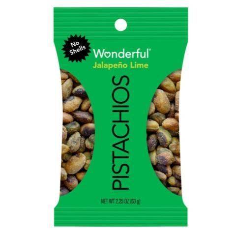 Wonderful Pistachios No Shell, Jalapeno Lime (2.25 oz)