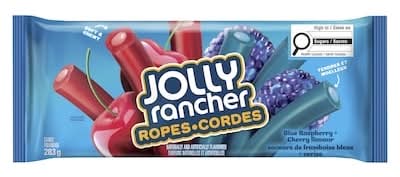 Jolly Rancher Ropes Chewy Candy, Blue Raspberry-Cherry (283 g)
