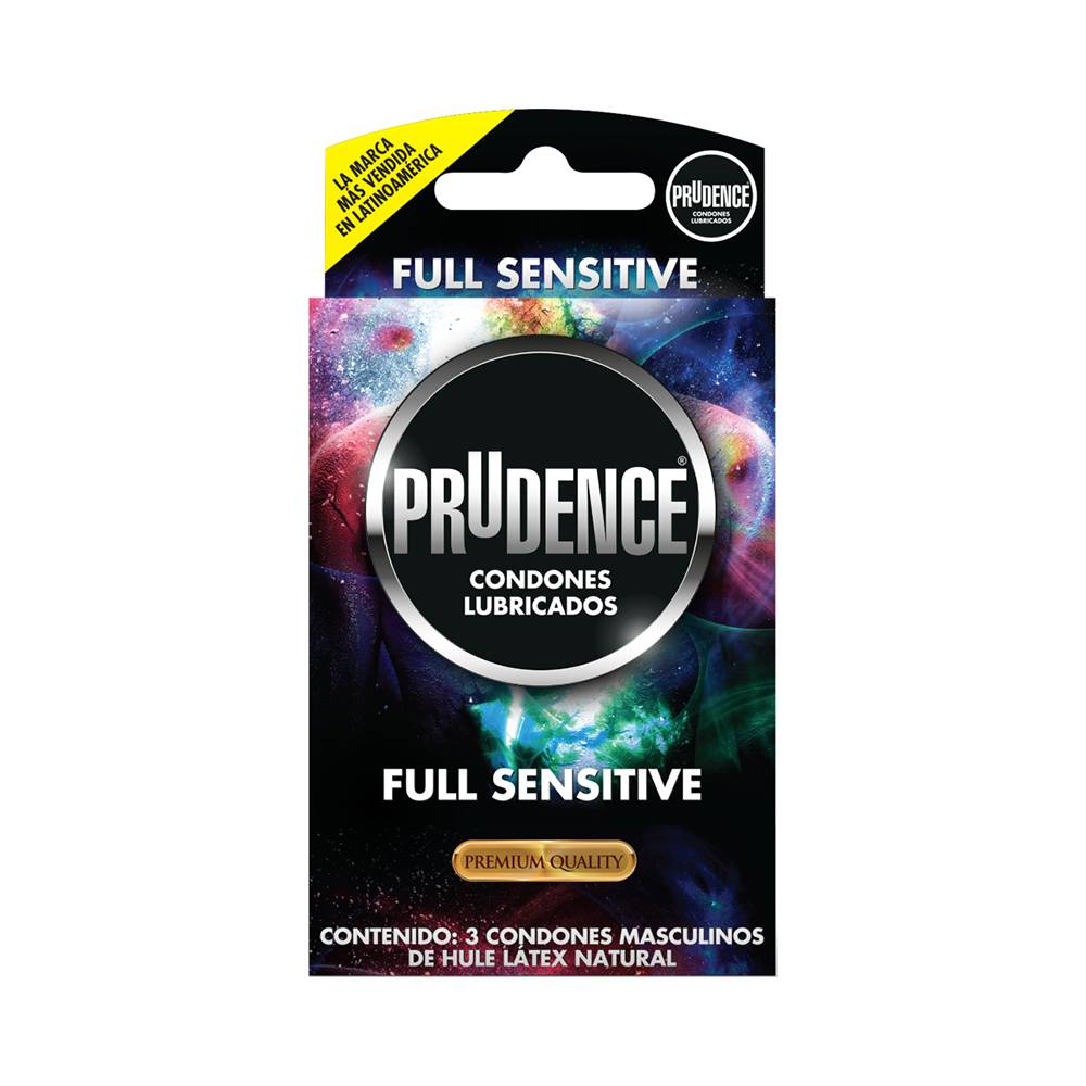 Prudence condones full sensitive (caja 3 piezas)