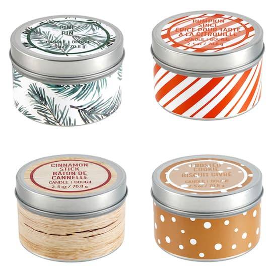 Assorted 2.5Oz. Scented Candle In Tin Container By Ashland