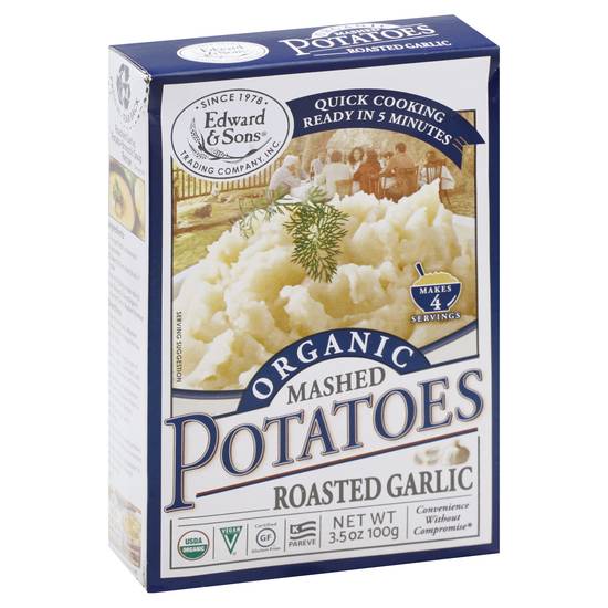 Edward & Sons Organic Roasted Garlic Mashed Potatoes
