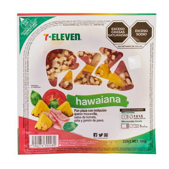 7-Eleven Pizza Hawaina 90g
