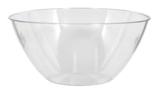 Celebrate It By Clear Plastic Serving Bowl, Clear