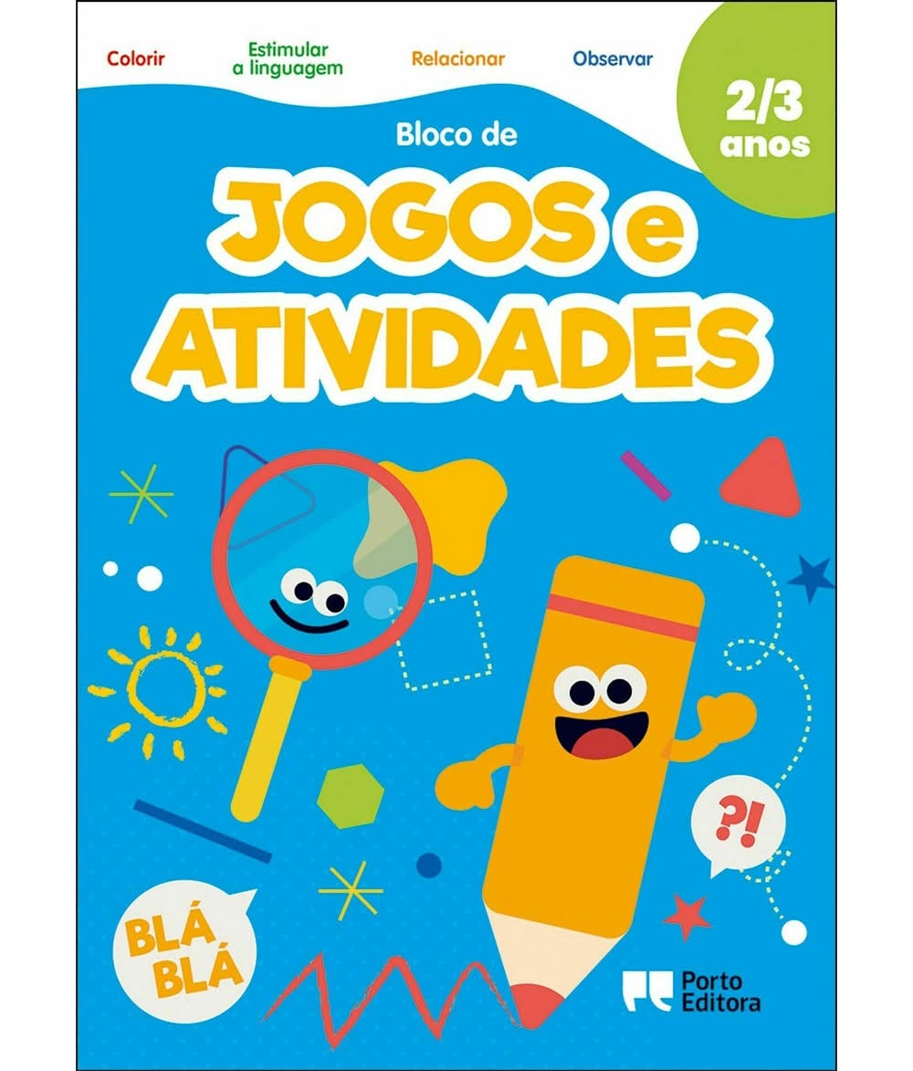 Bloco de Jogos e Atividades - 2/3 Anos