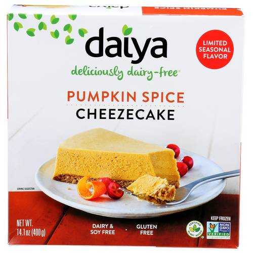 Daiya Pumpkin Spice Cheezecake