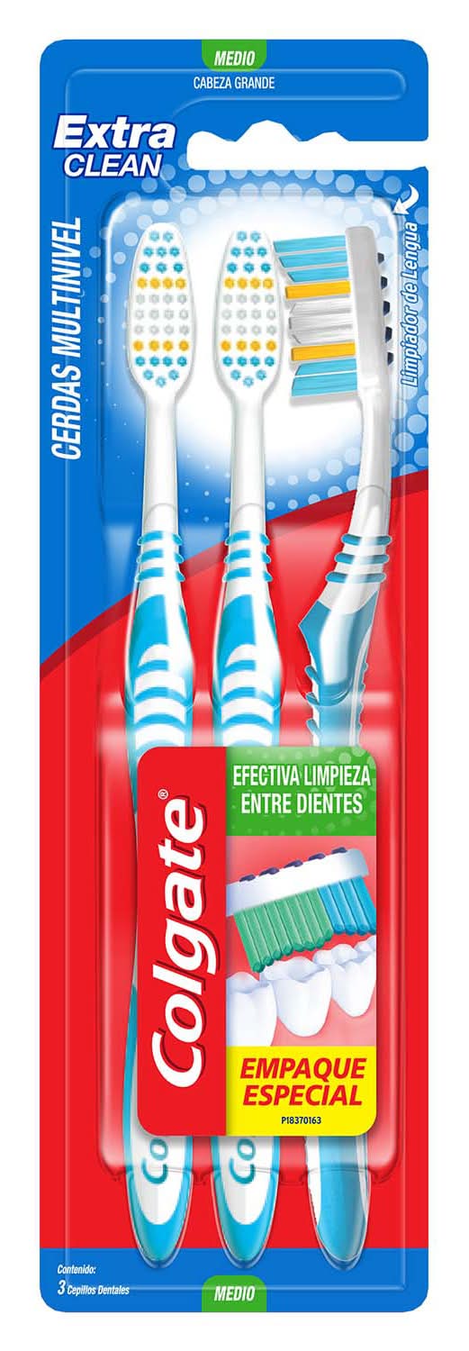 Colgate · Cepillo dental extra clean medio (432 g)