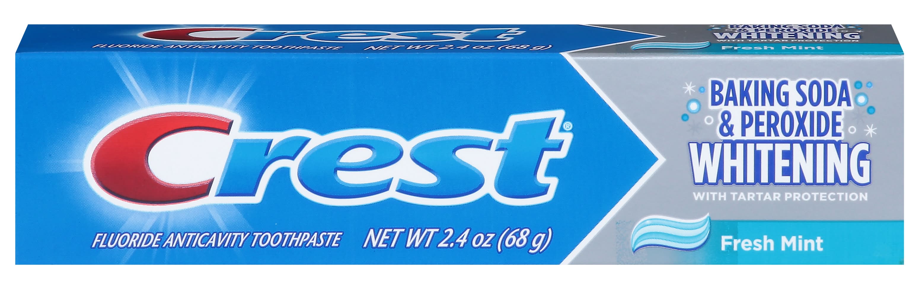 Crest Baking Soda & Peroxide Whitening Fresh Mint Toothpaste (2.4 oz)