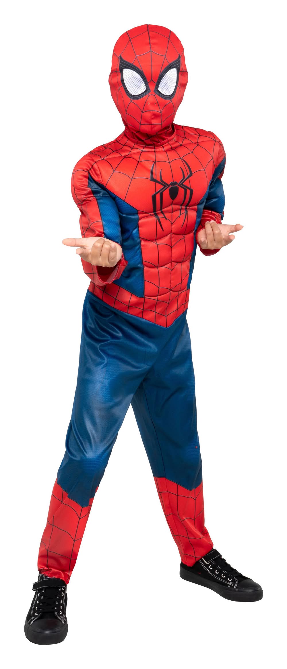 Marvel Kids' Spider-Man Classic Costume Apparel Set L