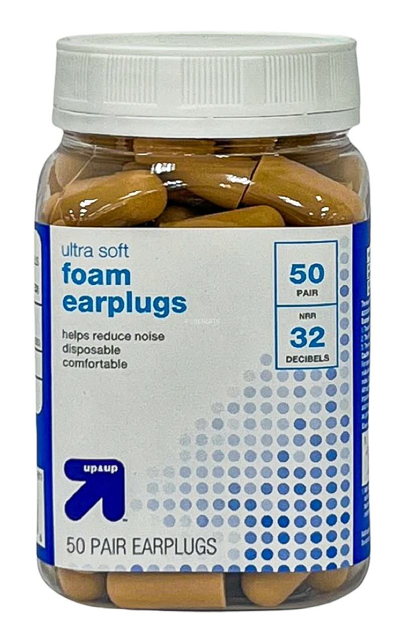 up&up Ultra Soft Foam Ear Plugs (50 ct)