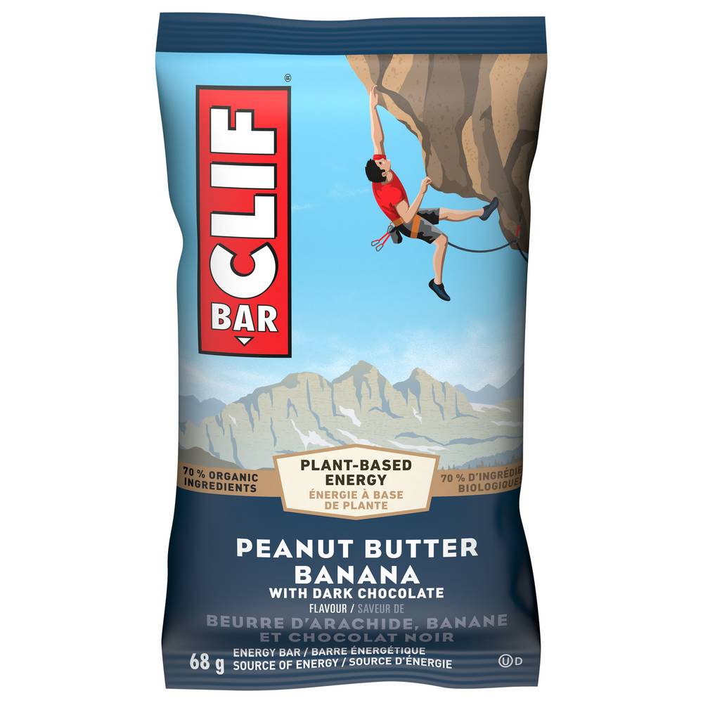 Clif Bar Energy Bar With Dark Chocolate (peanut butter banana)