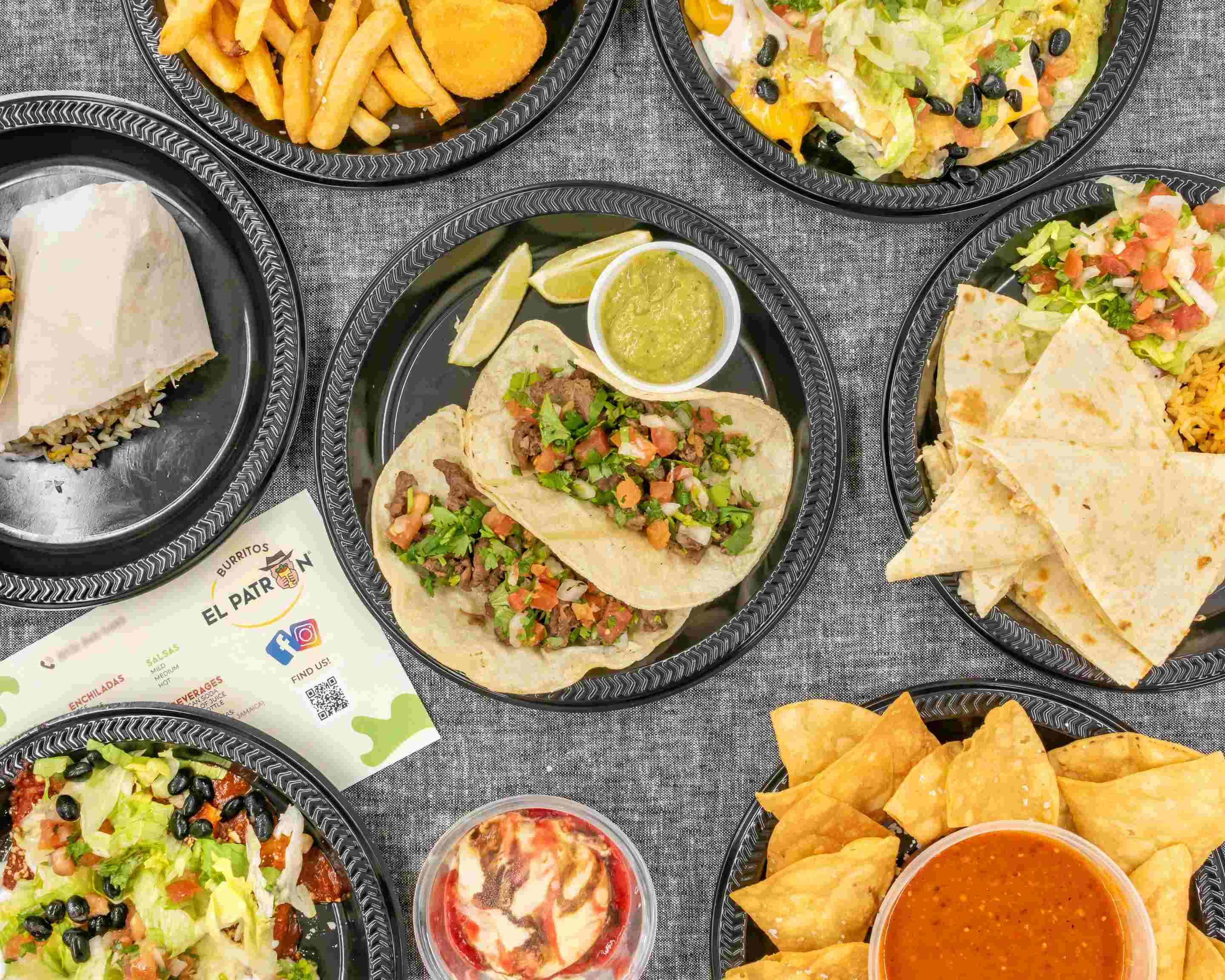 Burritos El Patron Menu Minneapolis • Order Burritos El Patron Delivery