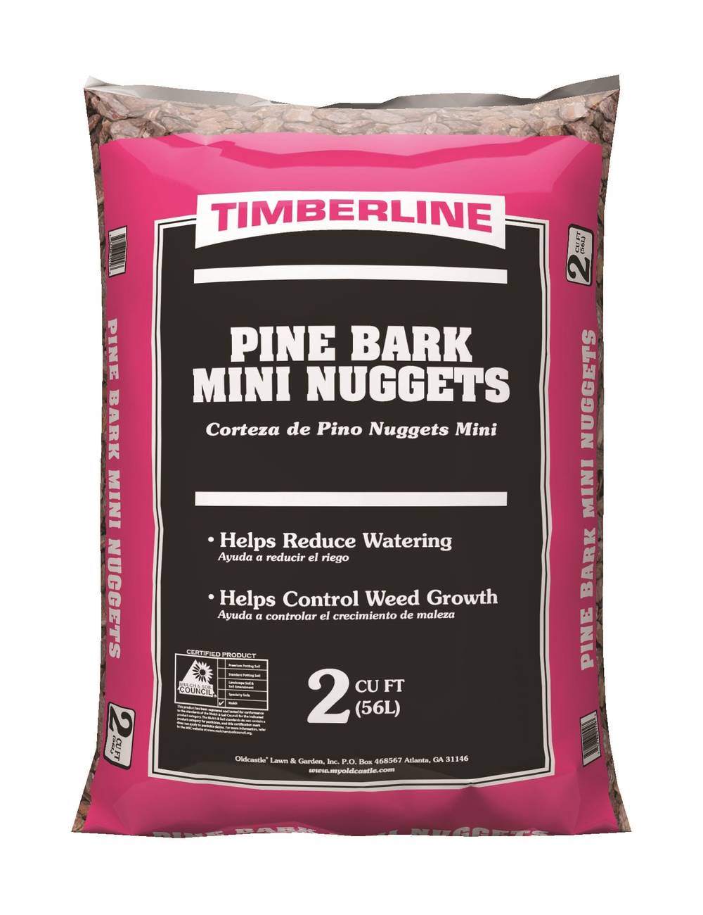 Timberline 2-cu ft All Natural Pine Bark Mini Nuggets Mulch | 52055473