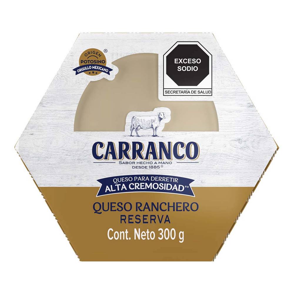Carranco · Queso ranchero reserva especial (300 g)