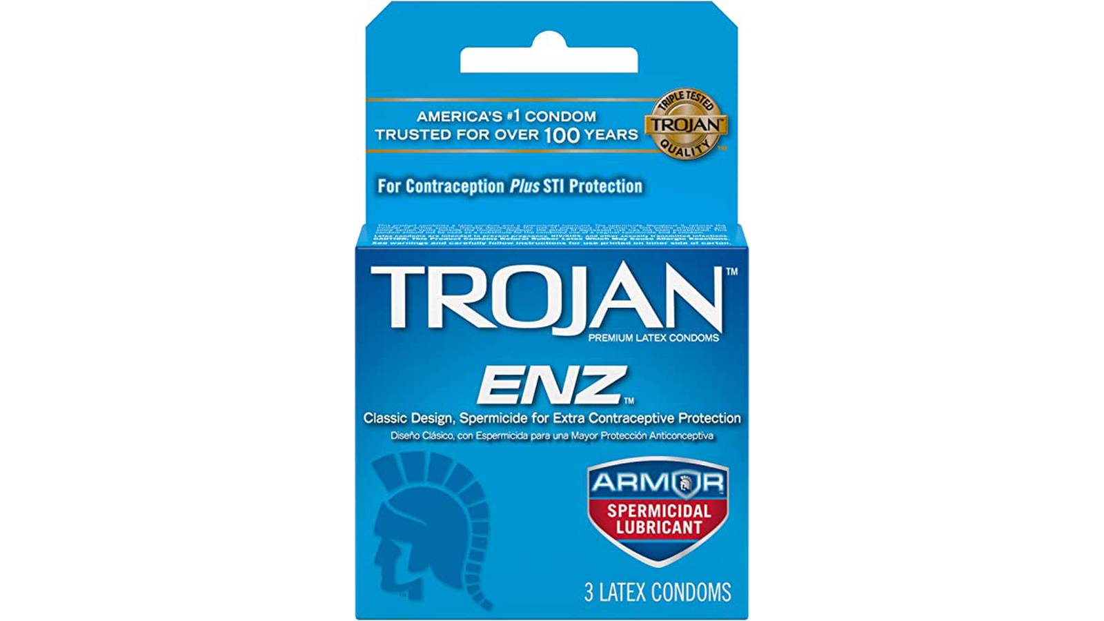 Trojan-Enz Spermicide - 3 Ct